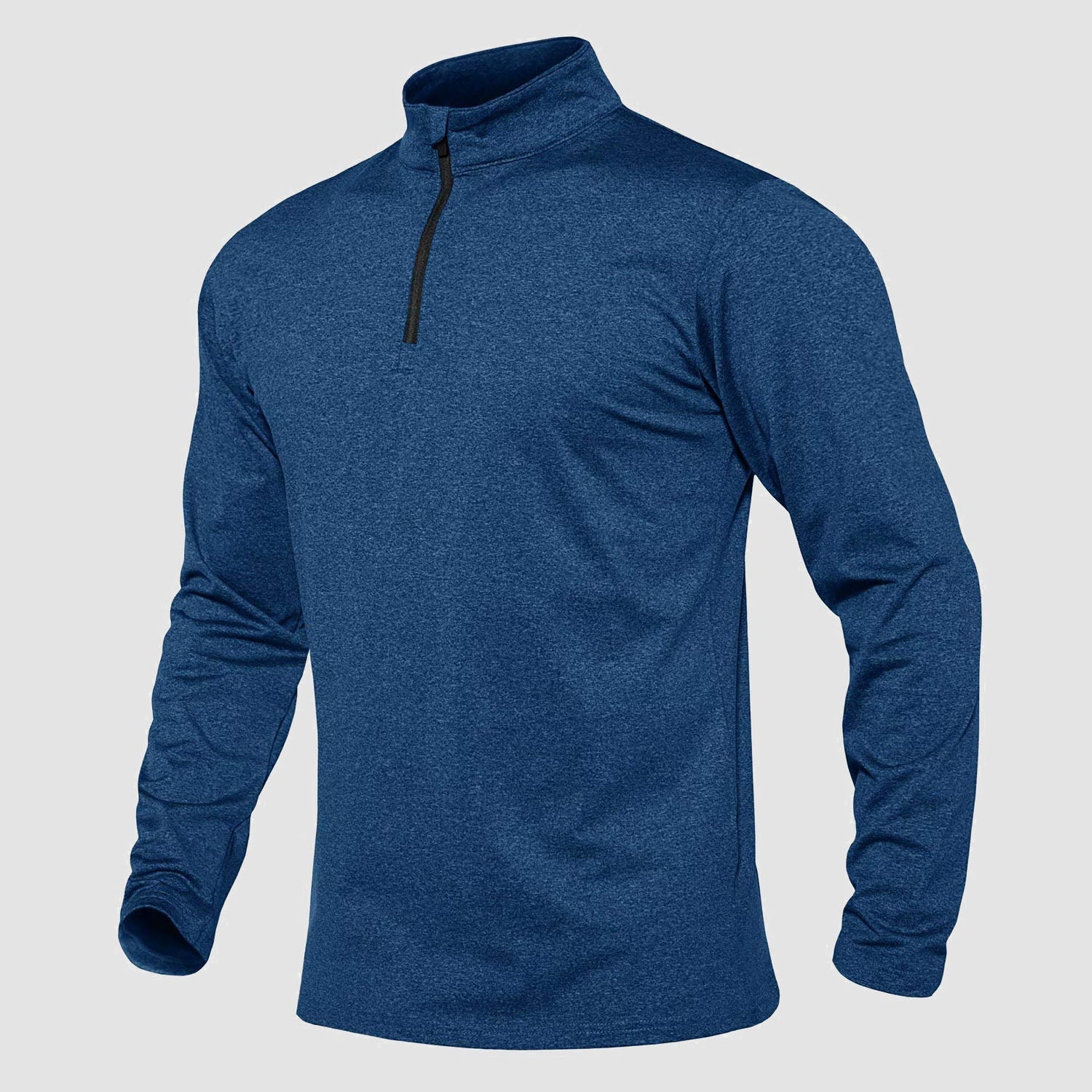 ActiveWear | Men's Long Sleeve Athletic Shirt with Breathable Fleece | Lightweight Comfort for All Seasons 10