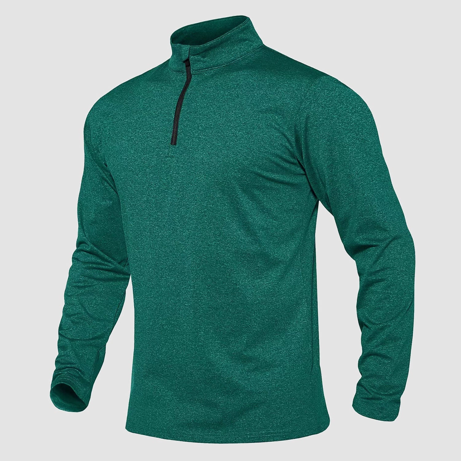 ActiveWear | Men's Long Sleeve Athletic Shirt with Breathable Fleece | Lightweight Comfort for All Seasons 14