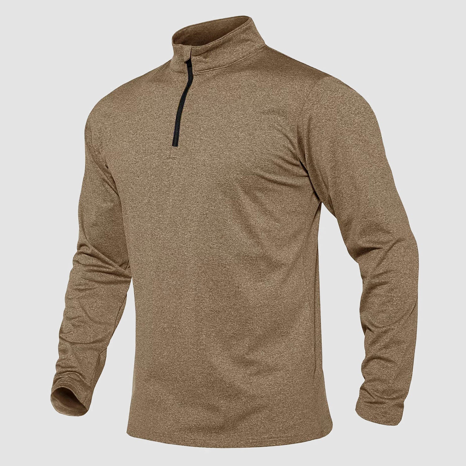 ActiveWear | Men's Long Sleeve Athletic Shirt with Breathable Fleece | Lightweight Comfort for All Seasons 16