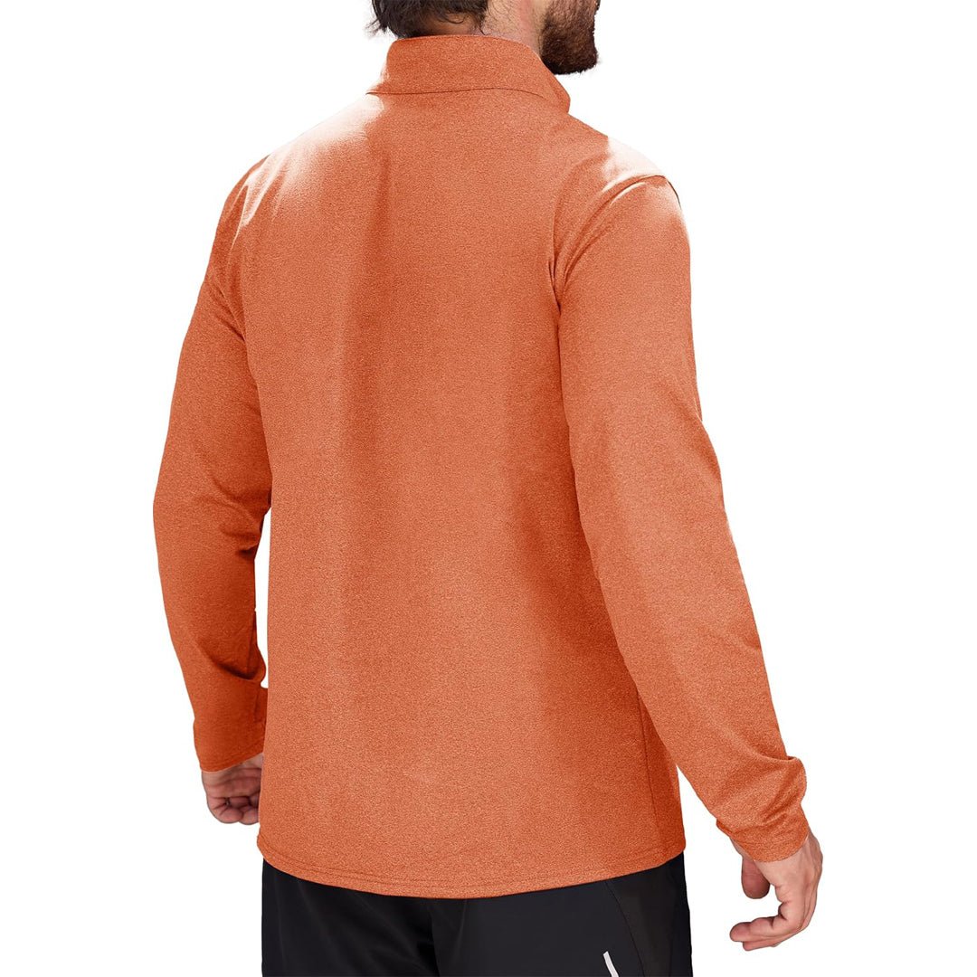 ActiveWear | Men's Long Sleeve Athletic Shirt with Breathable Fleece | Lightweight Comfort for All Seasons 5