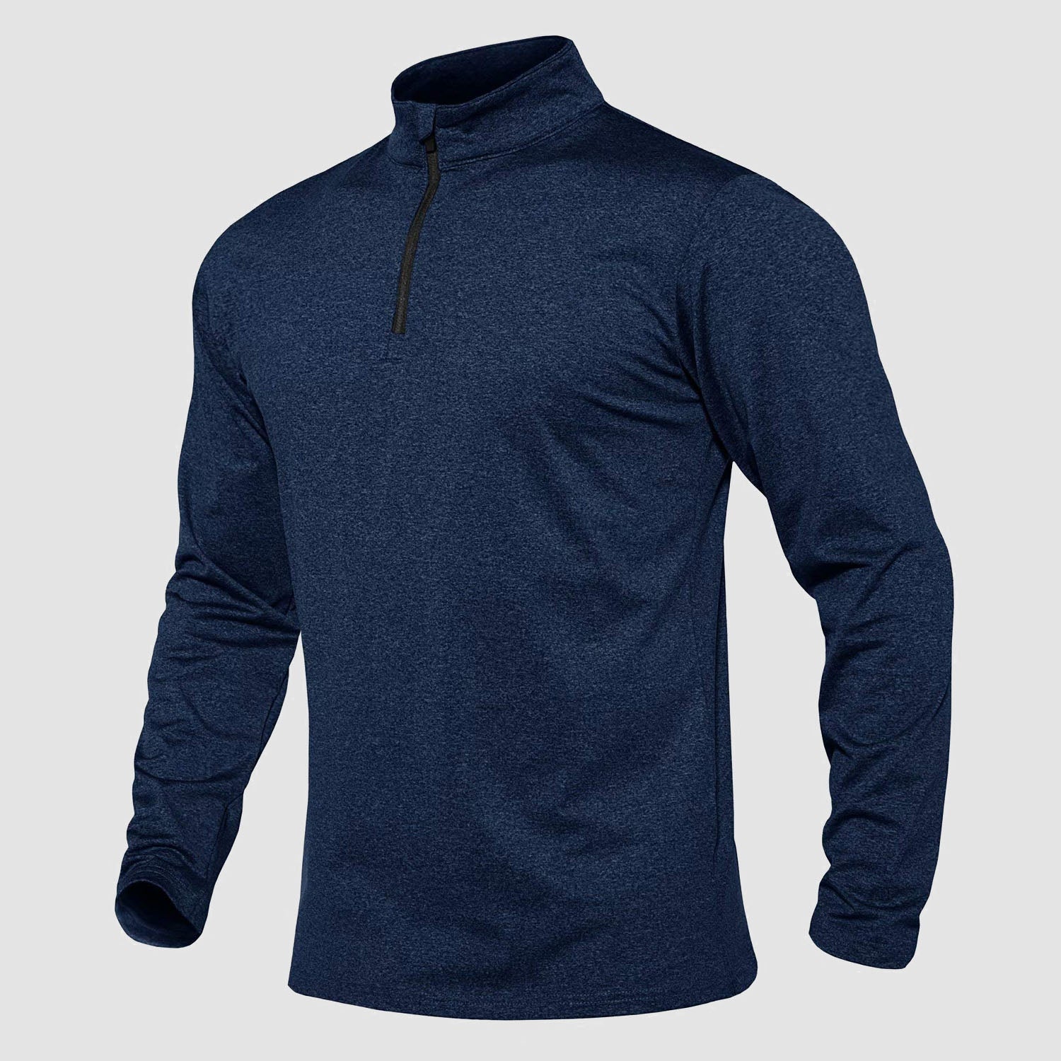 ActiveWear | Men's Long Sleeve Athletic Shirt with Breathable Fleece | Lightweight Comfort for All Seasons 6