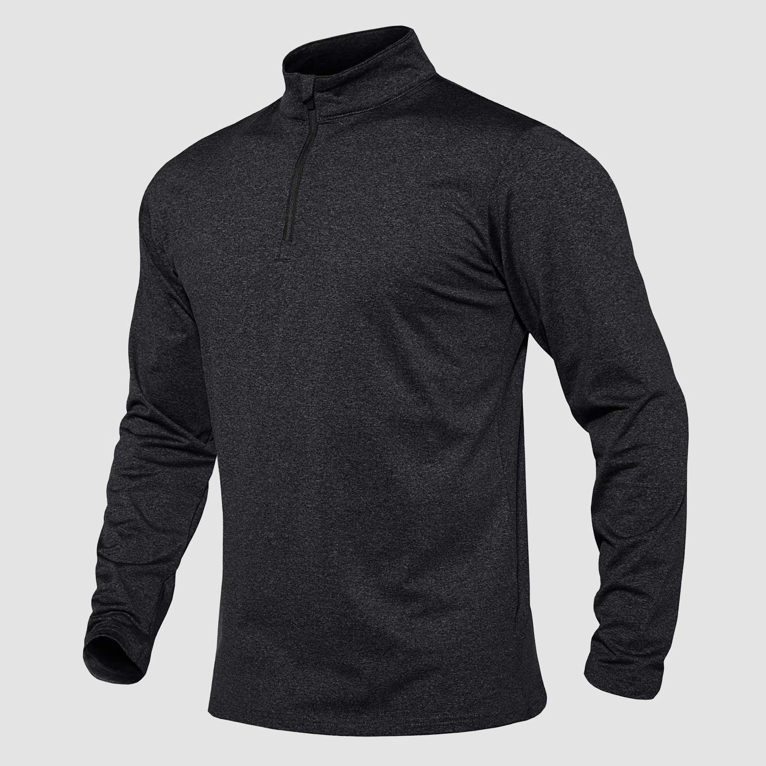 ActiveWear | Men's Long Sleeve Athletic Shirt with Breathable Fleece | Lightweight Comfort for All Seasons 8