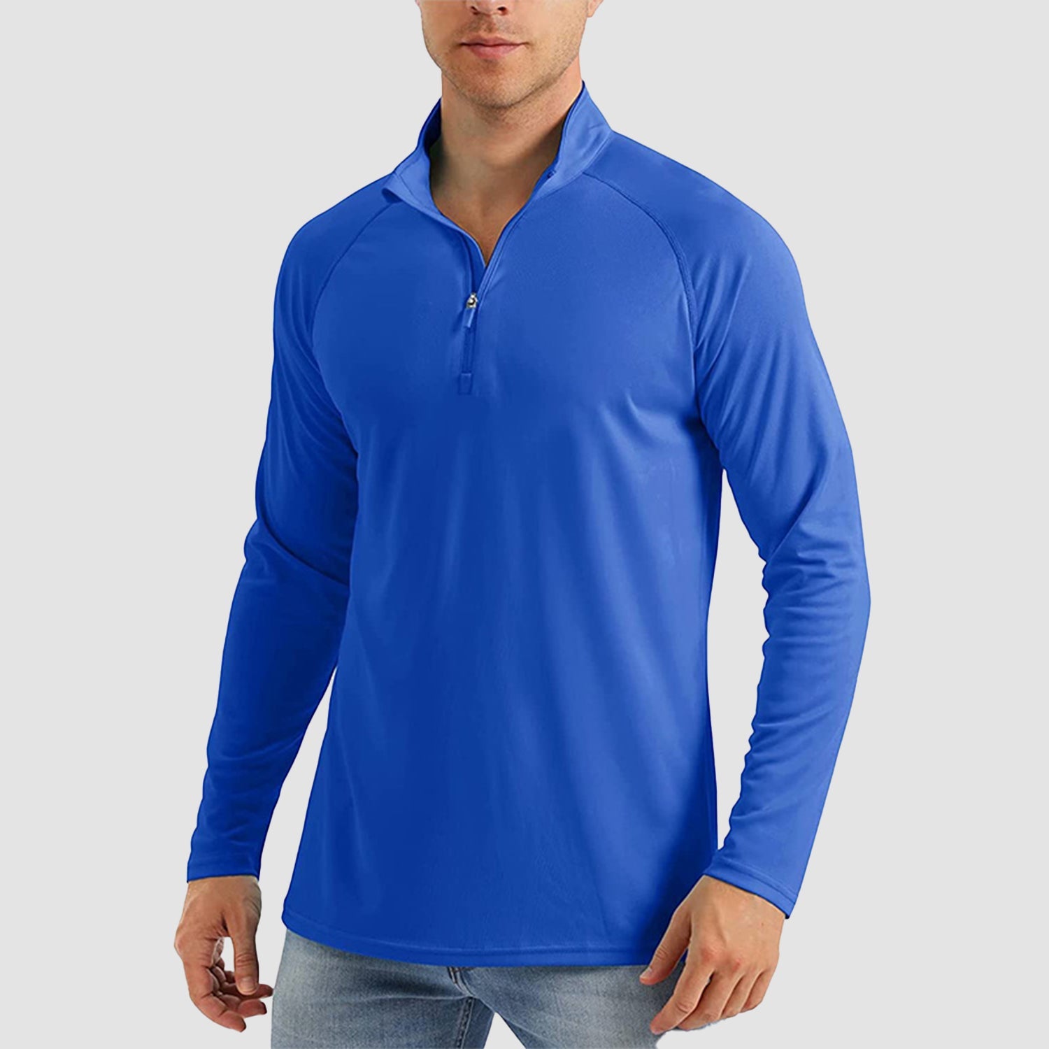 Active Essentials | Men's Long Sleeve Sun Shirt with UPF 50+ Protection | Lightweight and Breathable for Outdoor Activities 15