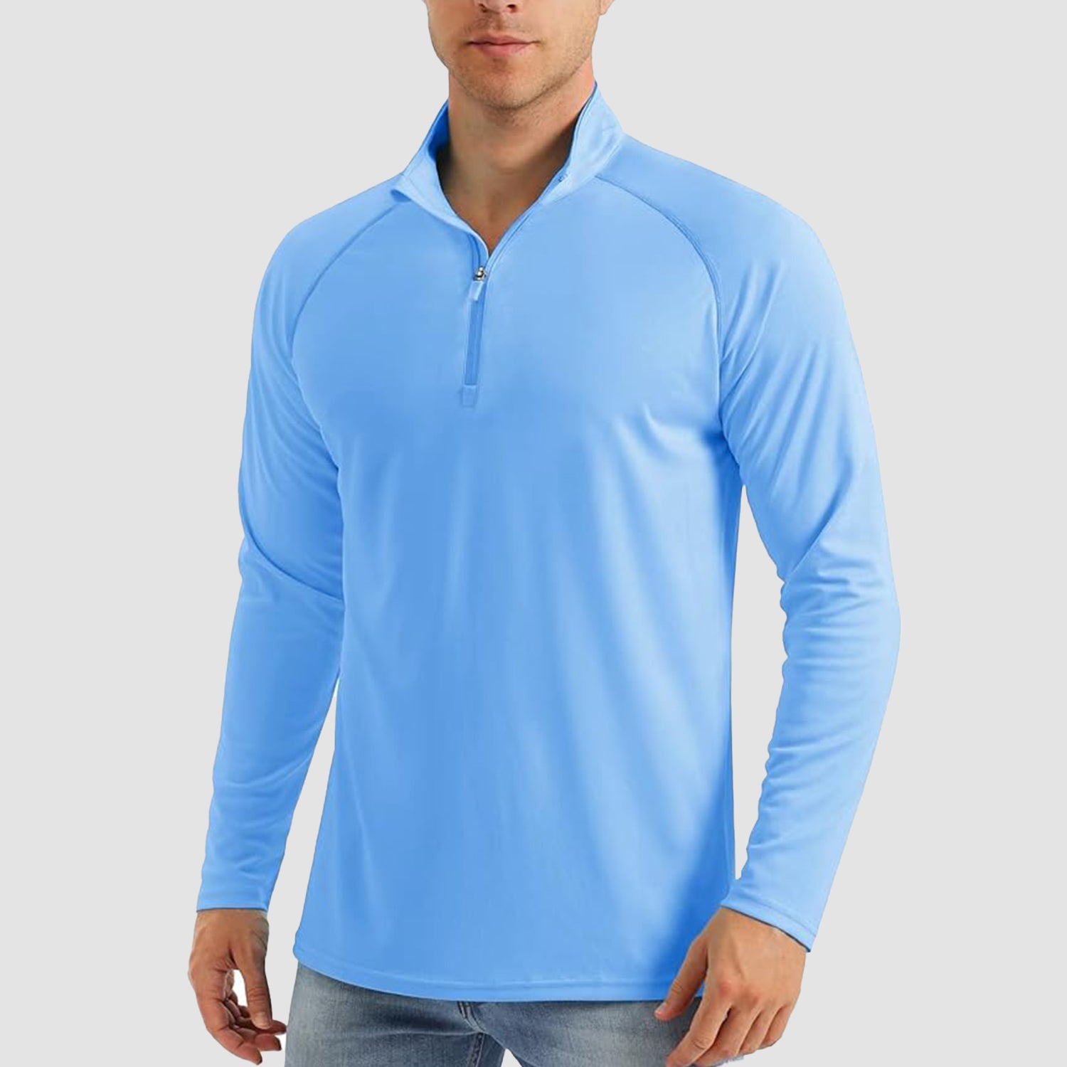 Active Essentials | Men's Long Sleeve Sun Shirt with UPF 50+ Protection | Lightweight and Breathable for Outdoor Activities 25