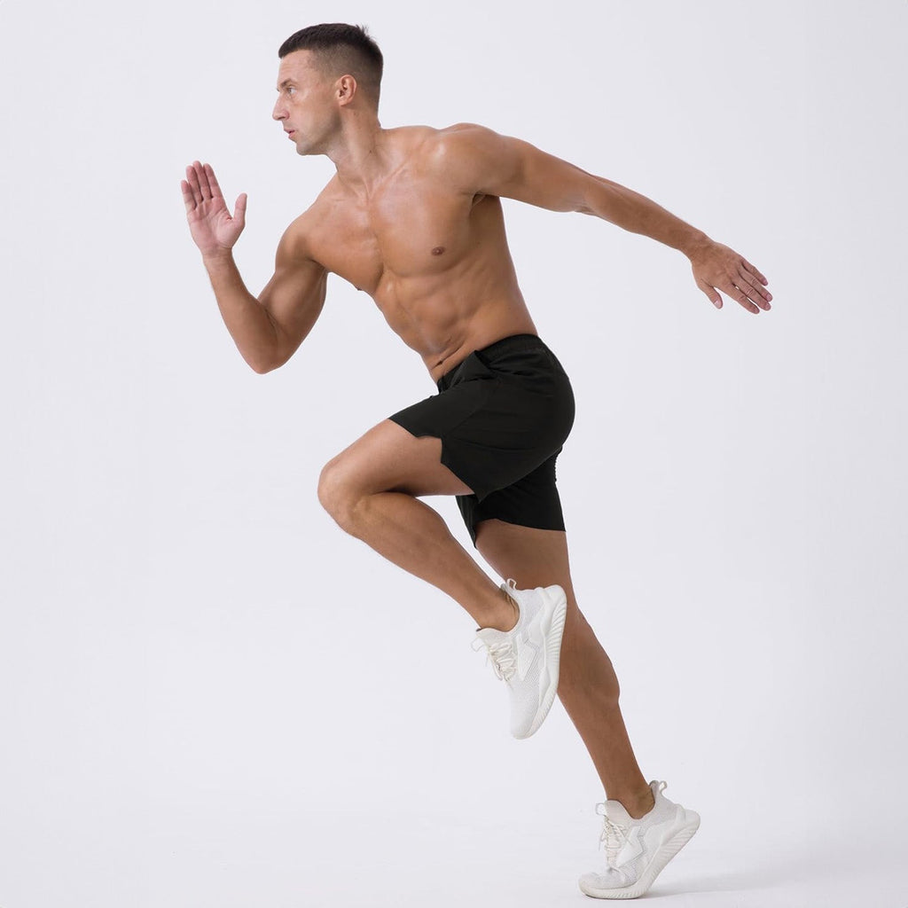 Active Gear | Men's 5 Inch Quick Dry Running Shorts with 3 Pockets | Breathable Fabric for Ultimate Comfort 7