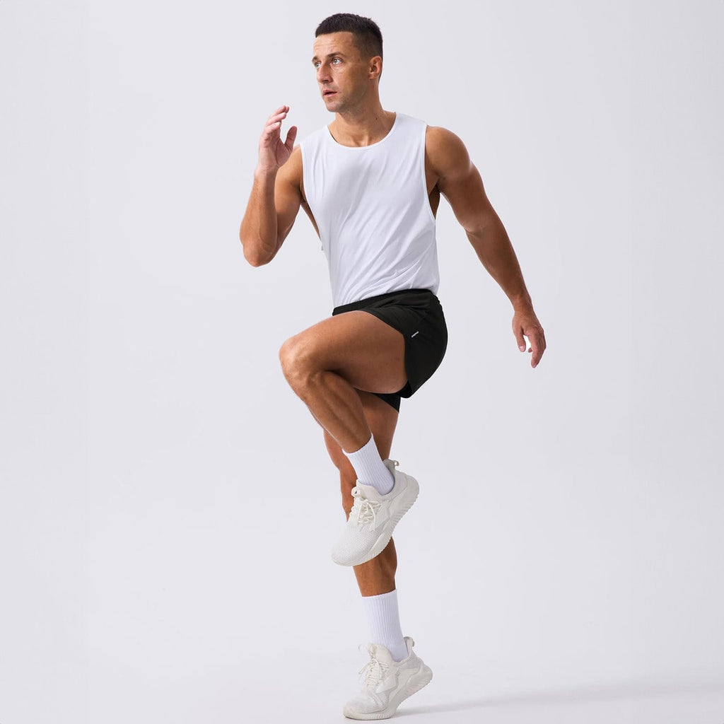 Active Gear | Men's Gym Shorts with Quick-Dry Fabric & Built-in Liner | Lightweight for Ultimate Comfort During Workouts 4