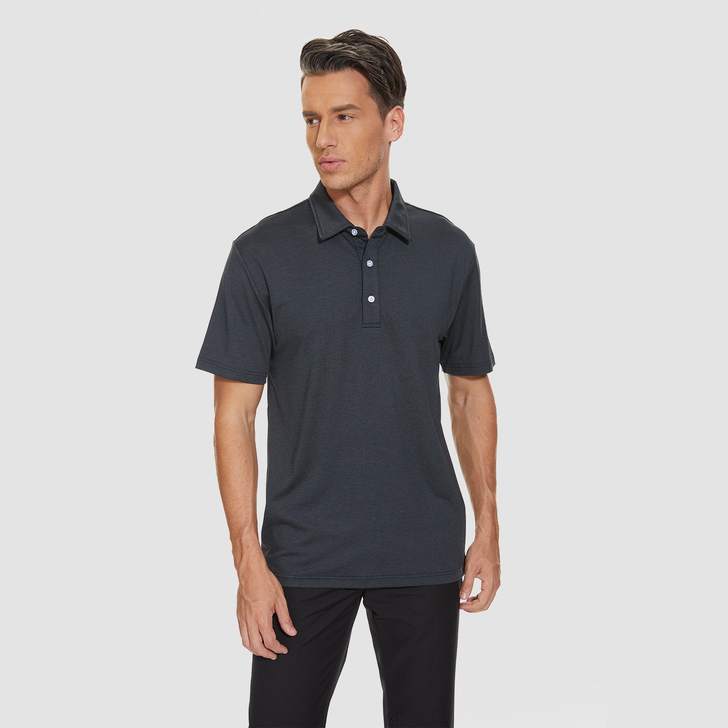 Active Wear Collection | Men's Polo Shirt with Quick-Dry Fabric | Moisture-Wicking Design for All-Day Comfort 1