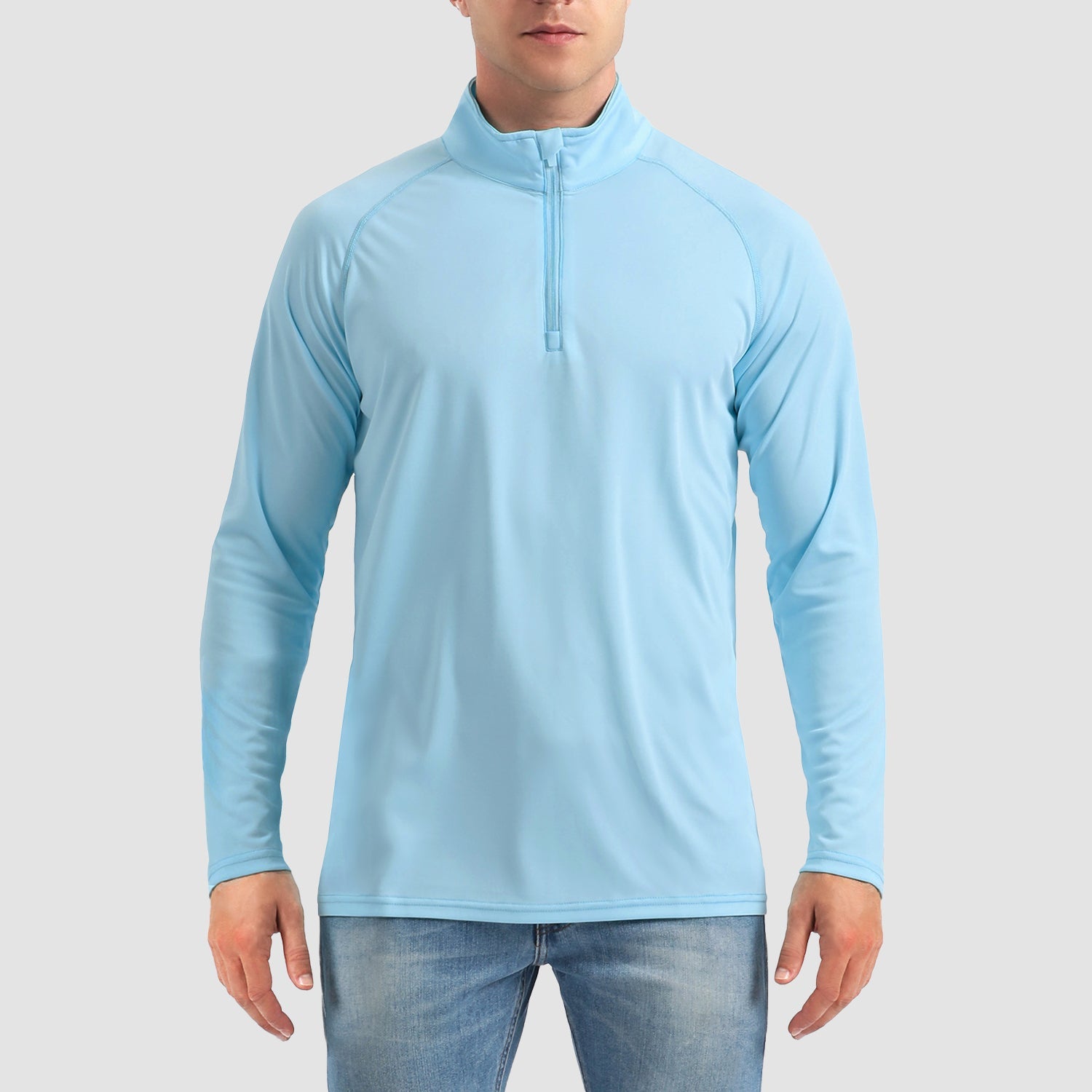 Activewear Collection | Men's Long Sleeve Sun Shirt with UPF 50+ Protection | Lightweight & Breathable for Outdoor Comfort 1