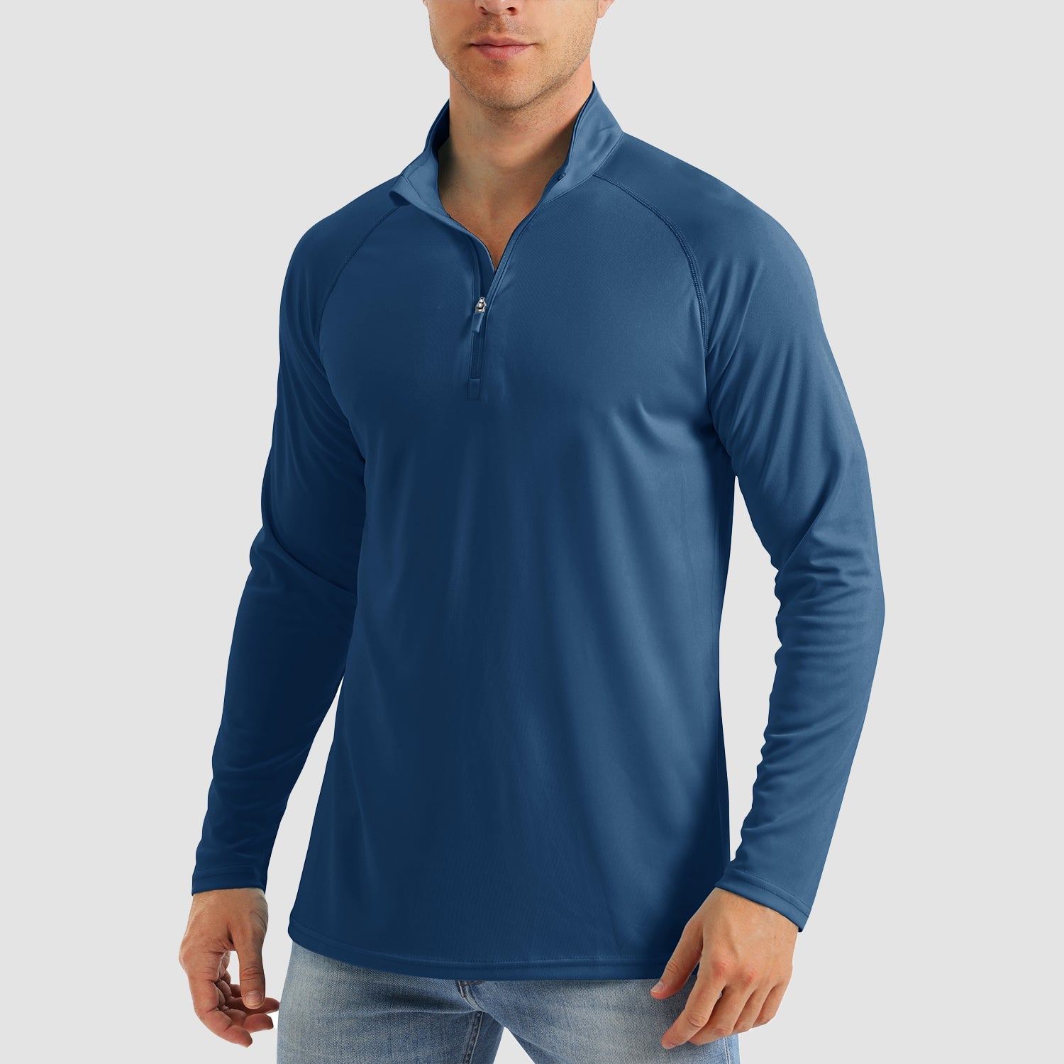Activewear Collection | Men's Long Sleeve Sun Shirt with UPF 50+ Protection | Lightweight & Breathable for Outdoor Comfort 20