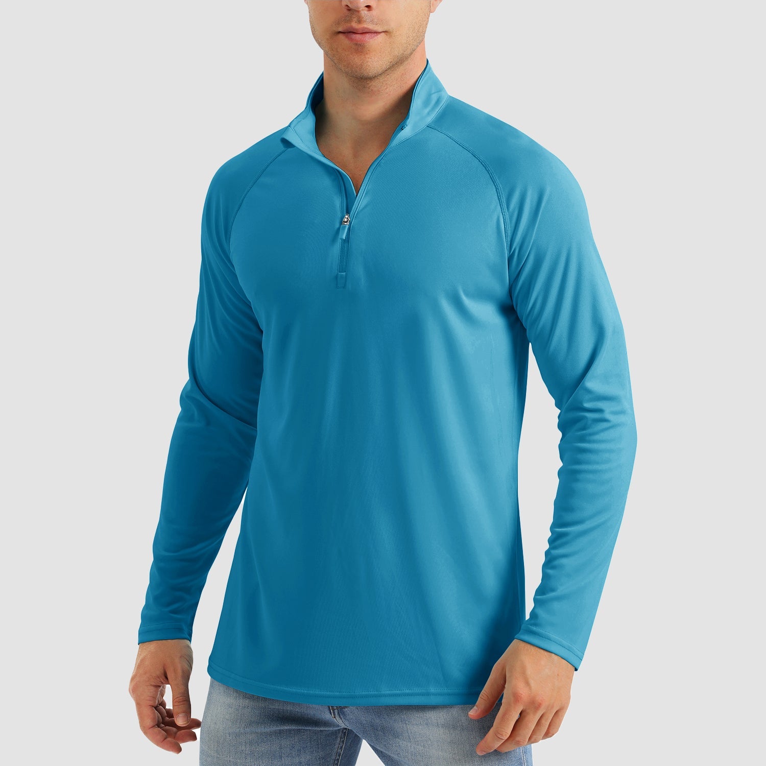 Activewear Collection | Men's Long Sleeve Sun Shirt with UPF 50+ Protection | Lightweight & Breathable for Outdoor Comfort 9