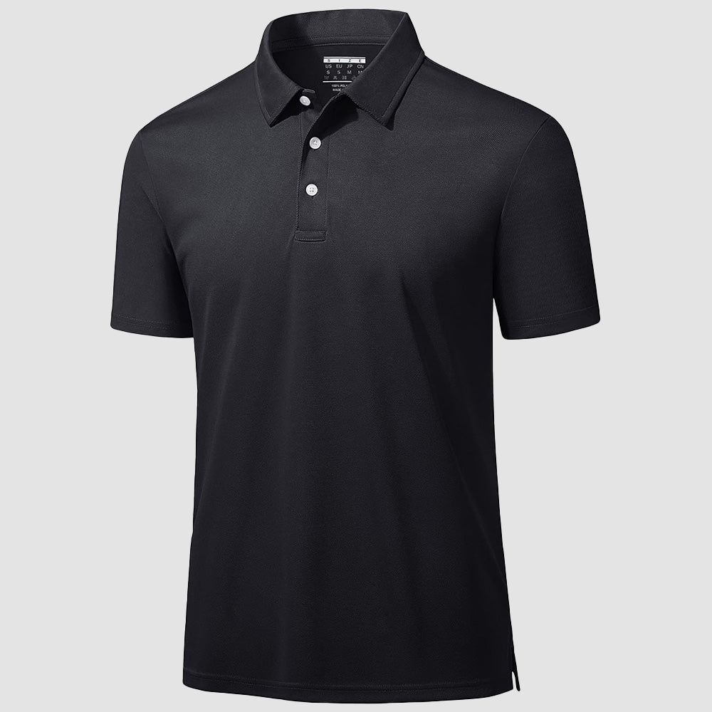 Activewear Collection | Men's Polo Shirt with Quick Dry Moisture-Wicking Fabric | Comfortable Fit for Sports and Outdoor Activities 0