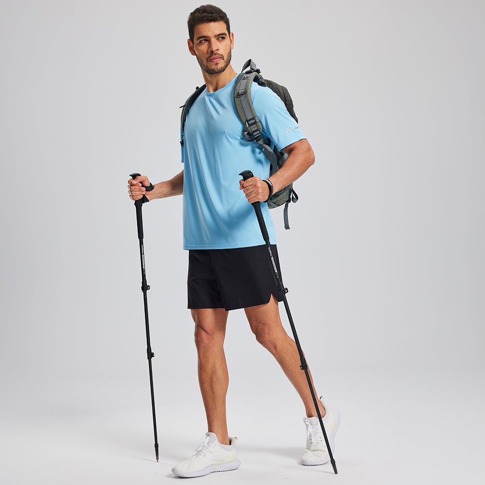 Activewear Collection | Men's T-Shirt with UPF 50+ Sun Protection | Quick-Dry Fabric for Outdoor Comfort 1