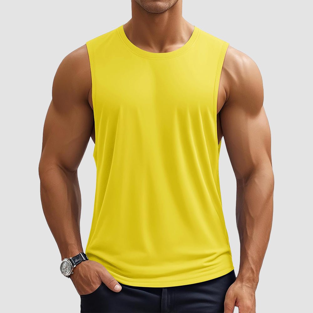 Activewear Essentials | Men's Tank Top with Quick-Dry Fabric | Lightweight Sleeveless Gym Shirt for Ultimate Comfort 10