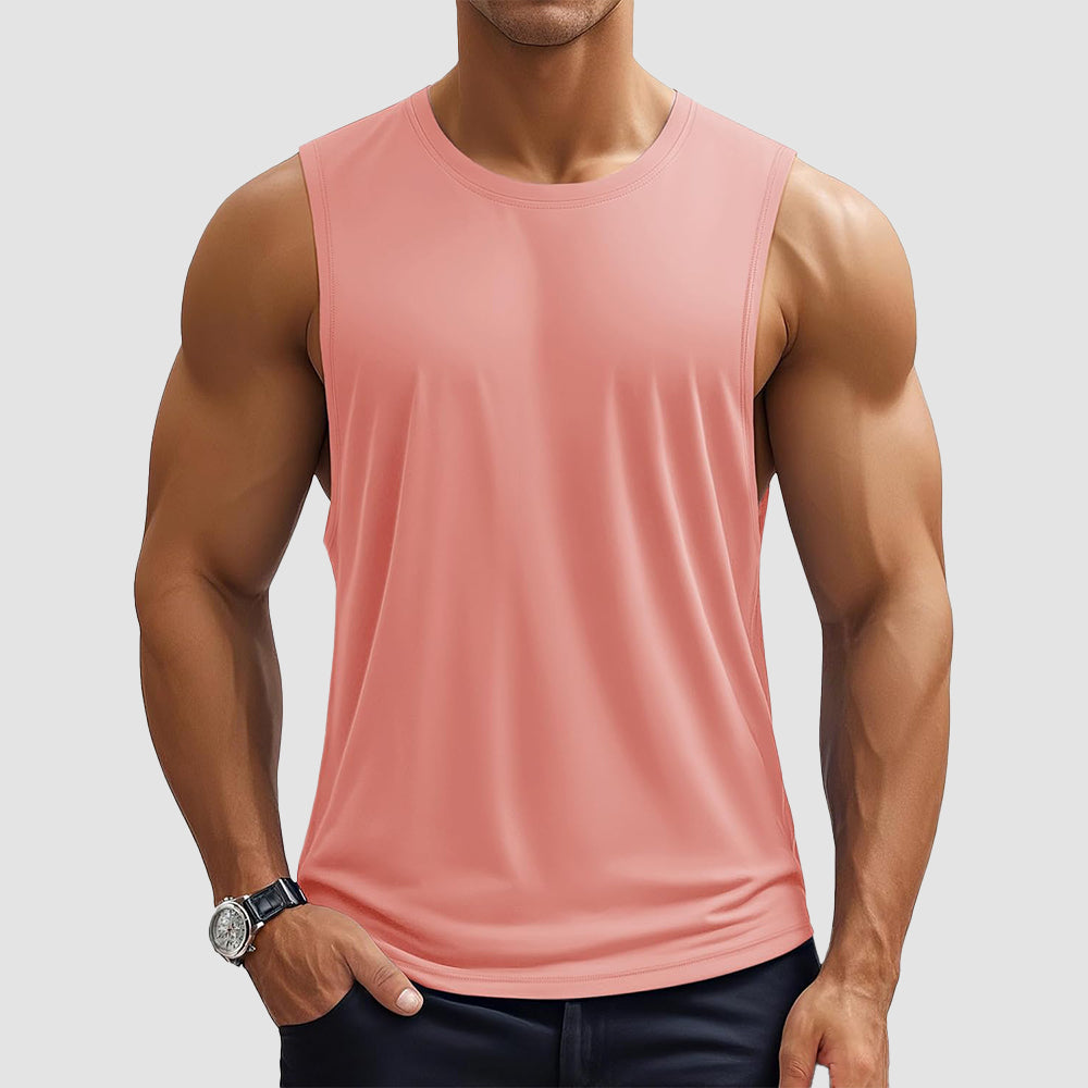 Activewear Essentials | Men's Tank Top with Quick-Dry Fabric | Lightweight Sleeveless Gym Shirt for Ultimate Comfort 11