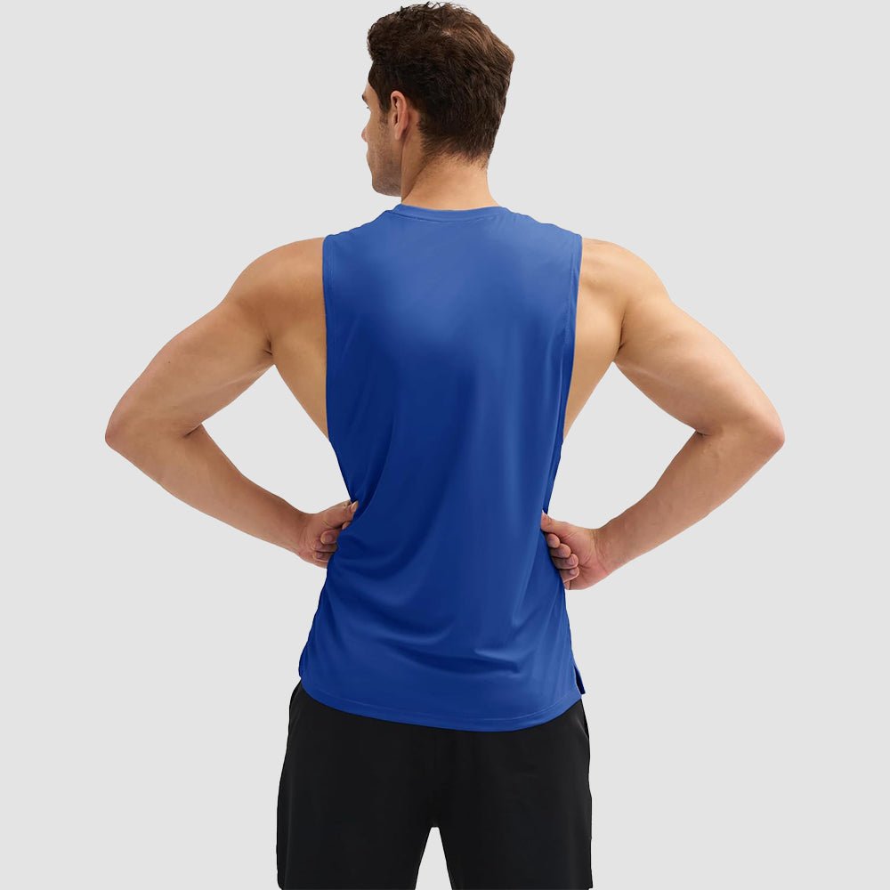 Activewear Essentials | Men's Tank Top with Quick-Dry Fabric | Lightweight Sleeveless Gym Shirt for Ultimate Comfort 7