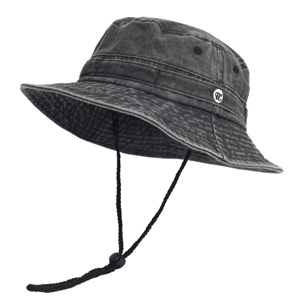 Cotton Bucket Hat | Breathable Sun Protection for Men & Women | Lightweight & Packable for Outdoor Activities 3