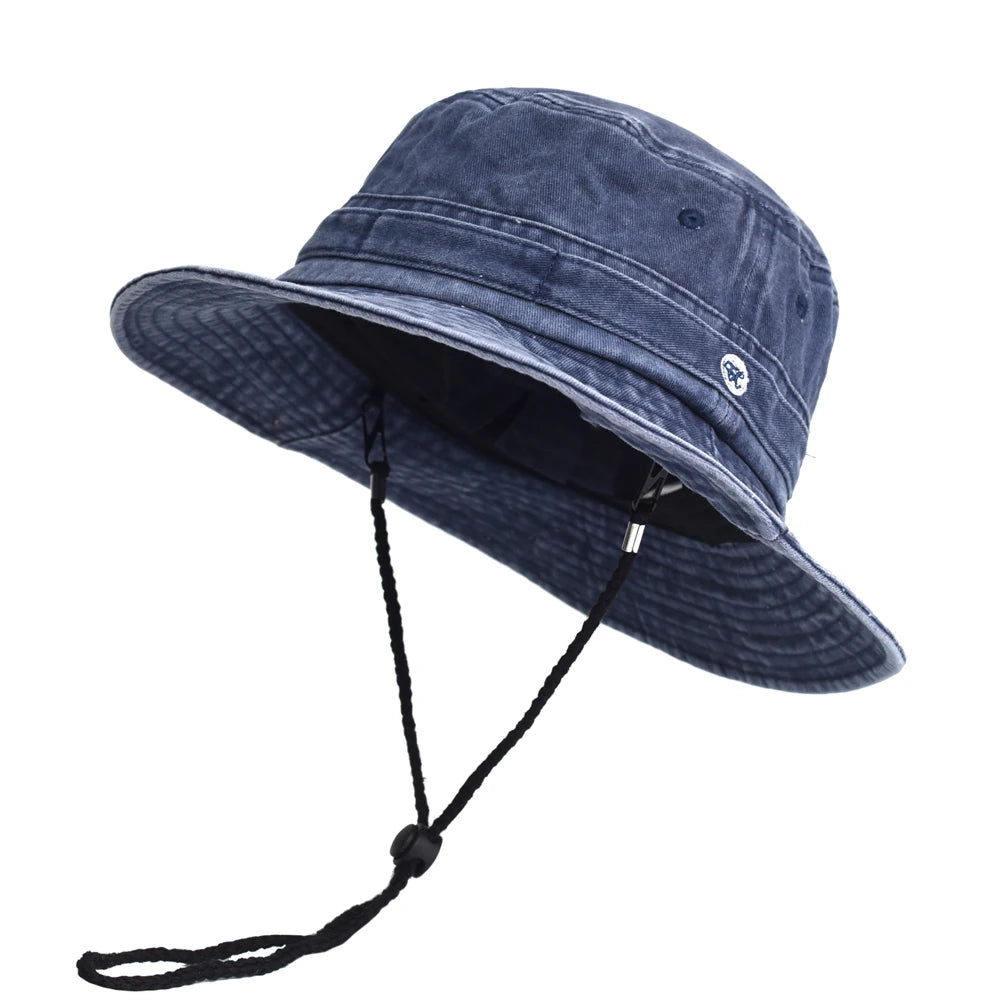 Cotton Bucket Hat | Breathable Sun Protection for Men & Women | Lightweight & Packable for Outdoor Activities 4
