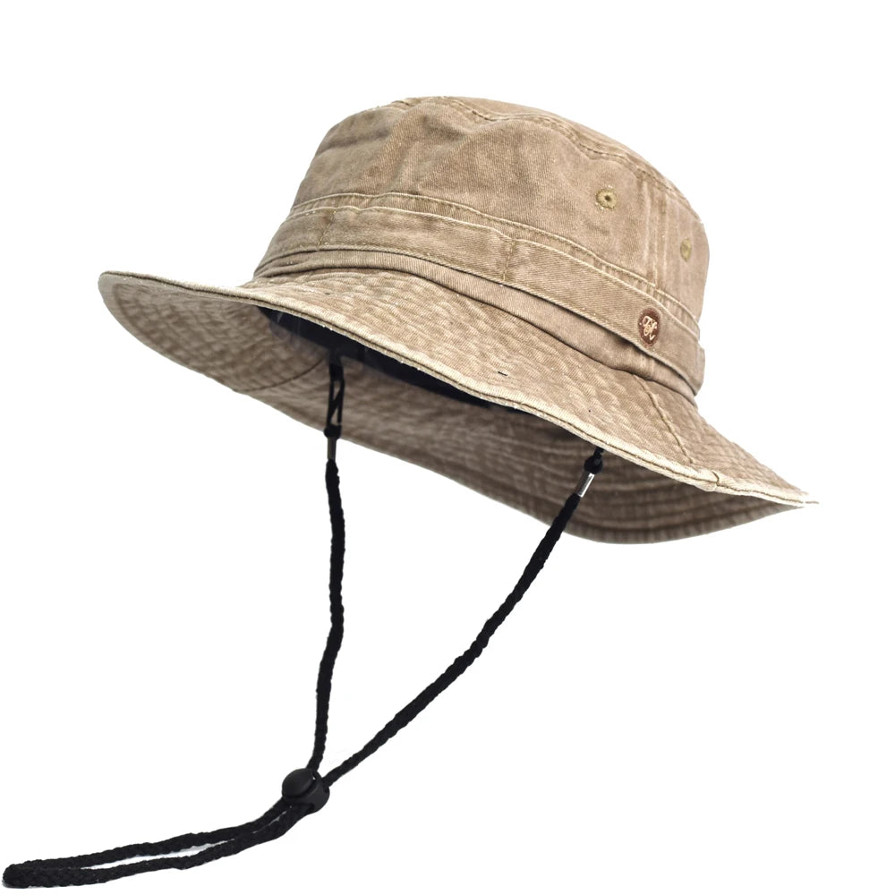 Cotton Bucket Hat | Breathable Sun Protection for Men & Women | Lightweight & Packable for Outdoor Activities 5