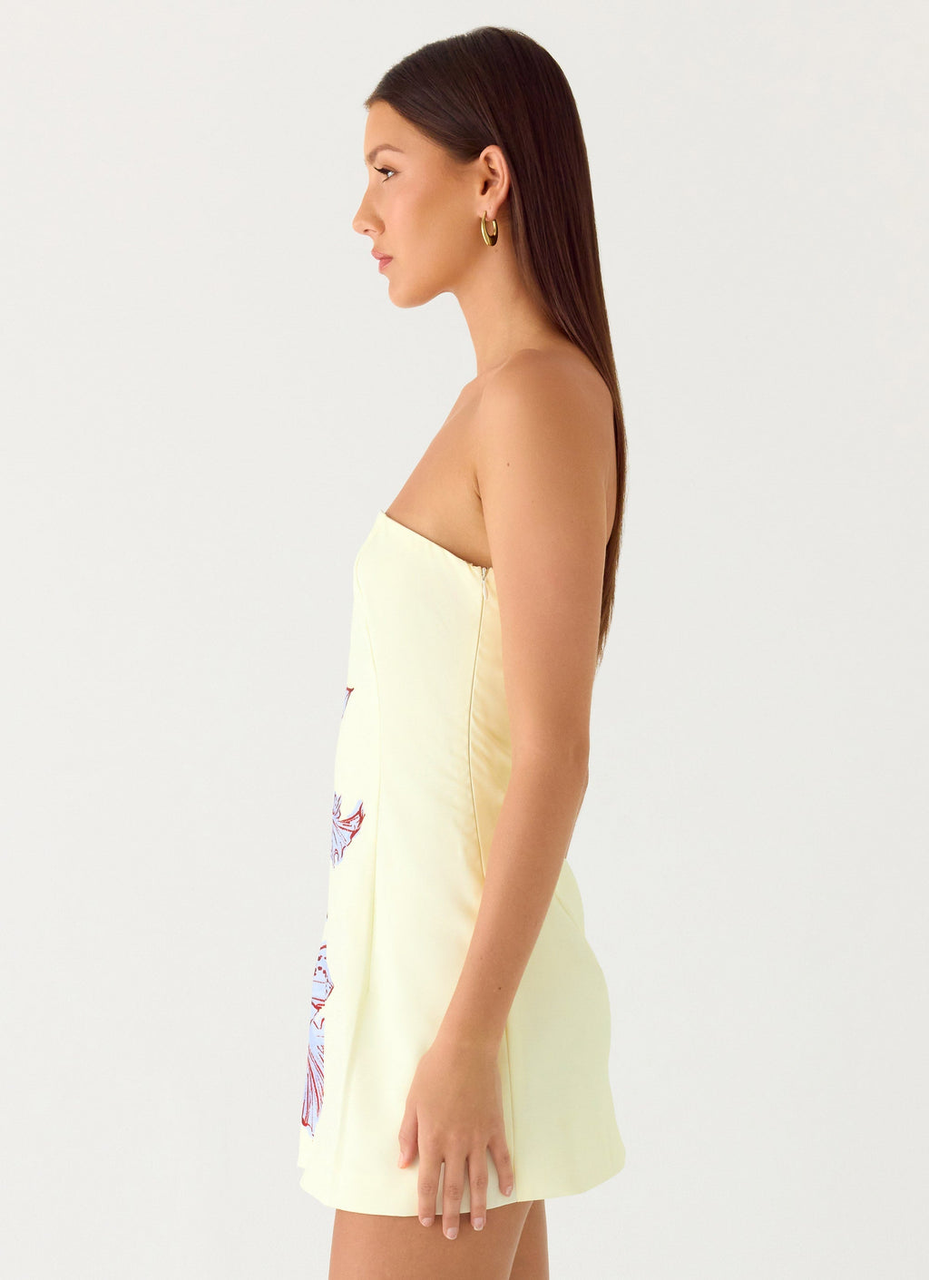 Denby Collection | Strapless Mini Dress with Flattering Silhouette | Elegant Style for Any Occasion 3