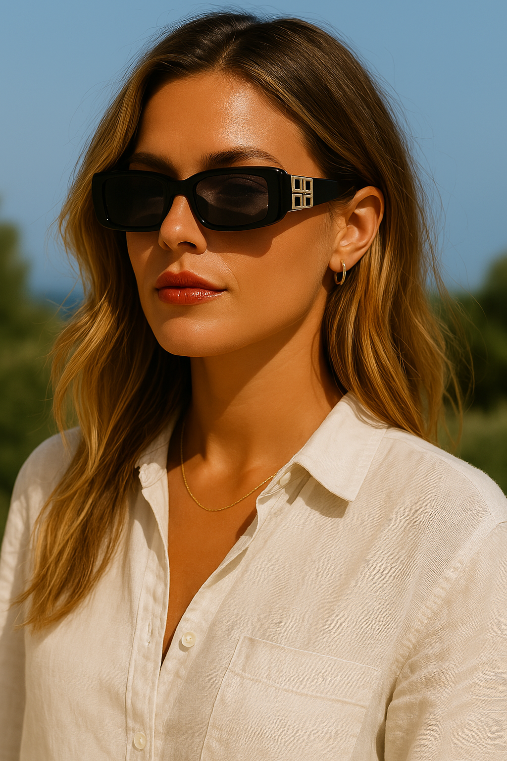 Elegant Women's Sunglasses with UV400 Protection & Acetate Frame | Timeless Style for Ultimate Protection 1