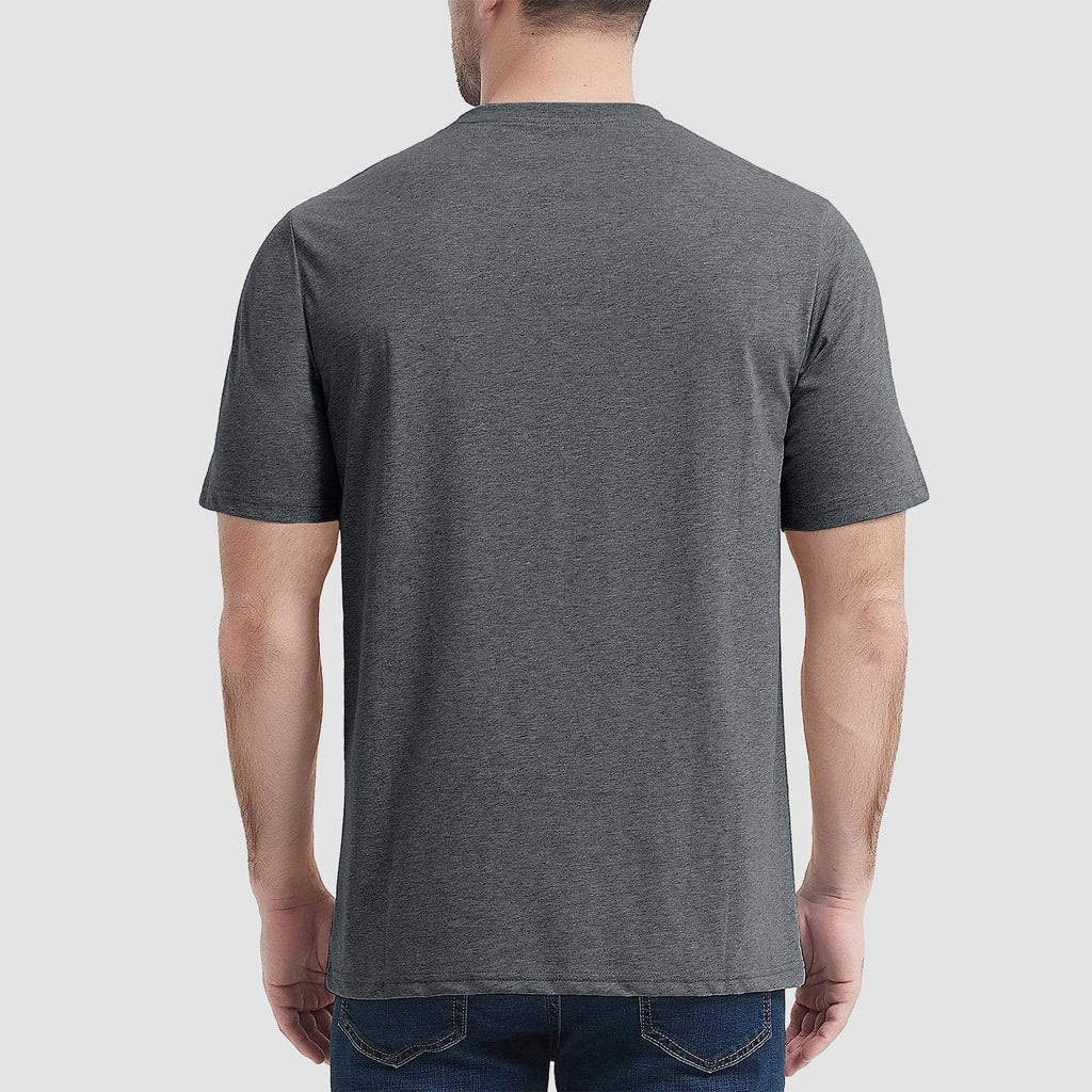 Essential Tees | Men's T Shirt with Chest Pocket | Classic Cotton Crew Neck for All-Day Comfort 1