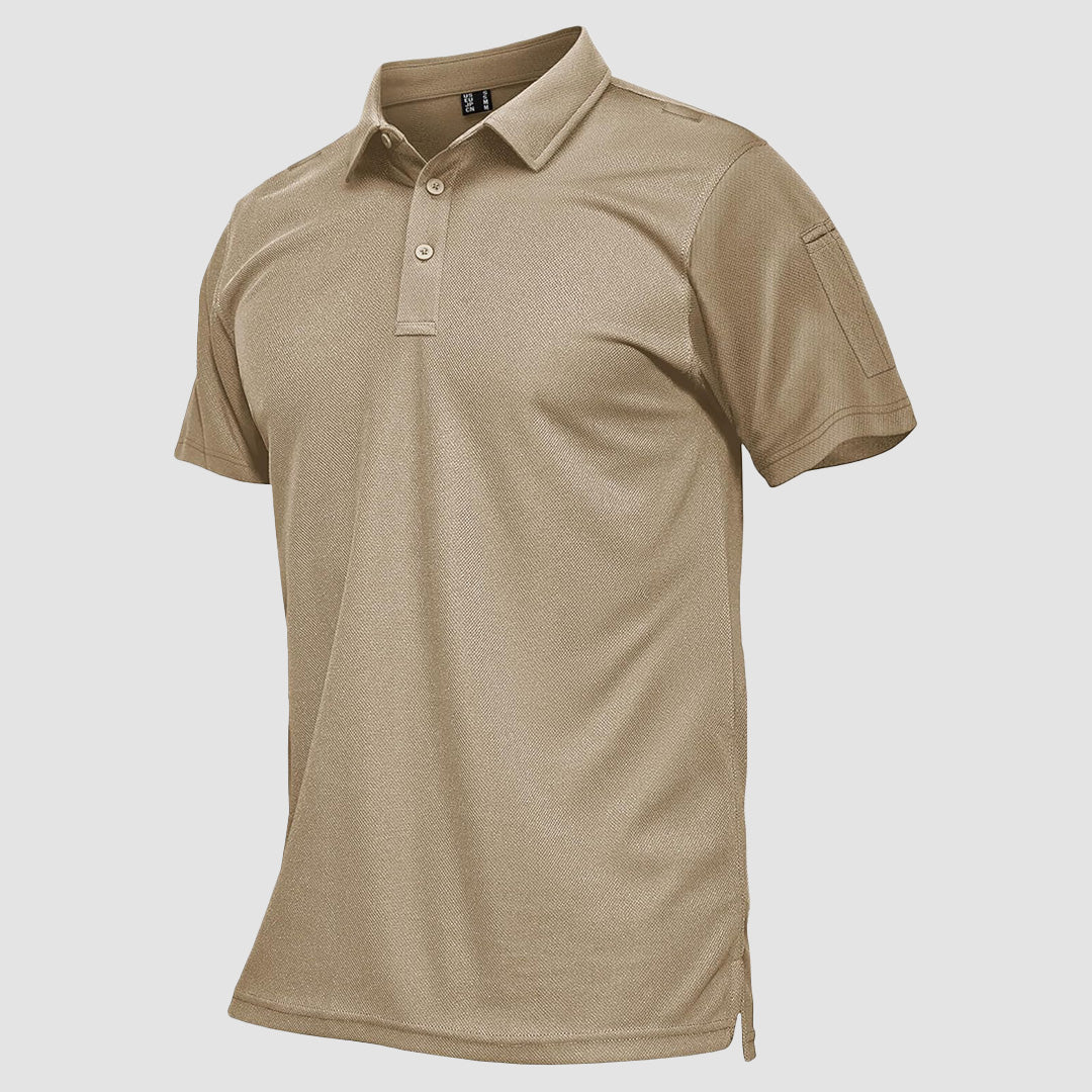 Tactical Performance Polo Shirt with UPF 50+ Sun Protection | Quick-Drying Fabric for Active Outdoor Comfort 13