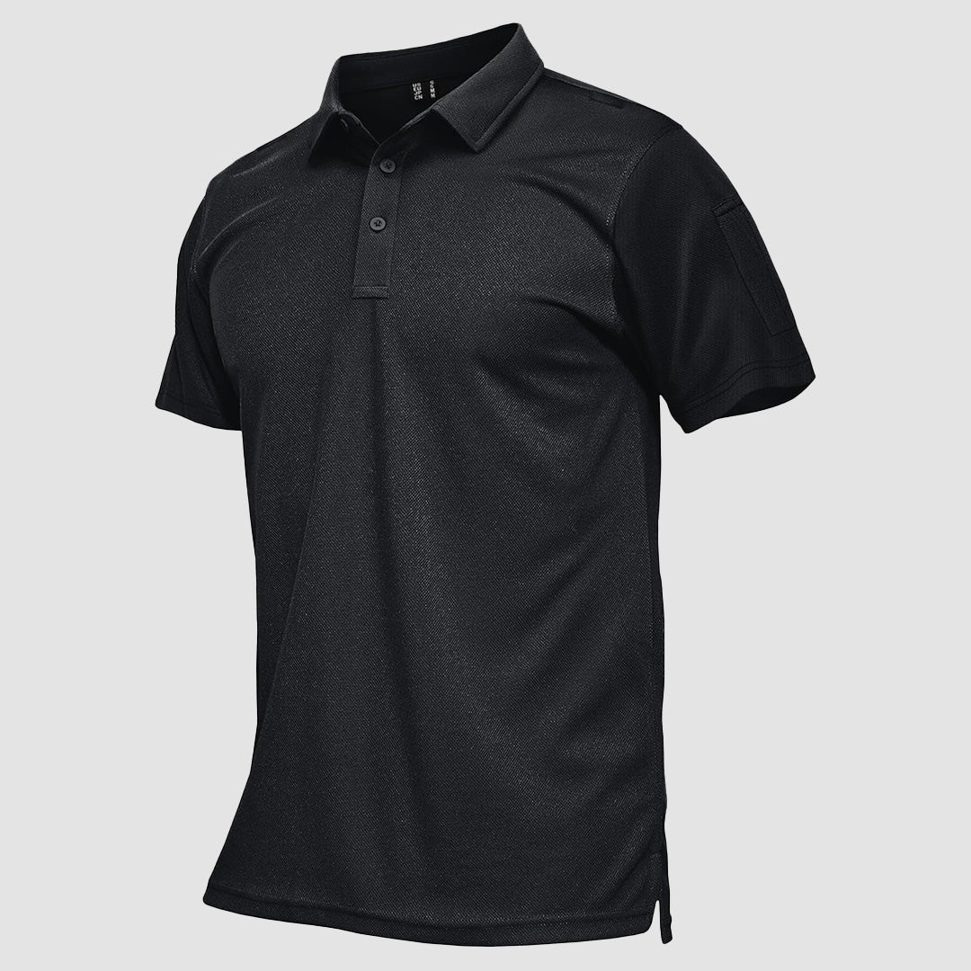 Tactical Performance Polo Shirt with UPF 50+ Sun Protection | Quick-Drying Fabric for Active Outdoor Comfort 5