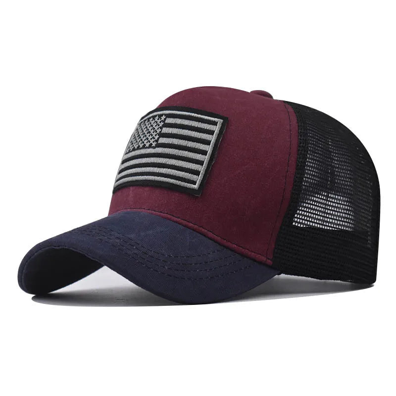 Tactical Unisex Baseball Cap with Adjustable Fit & American Flag Design | Perfect for Outdoor Adventures 10